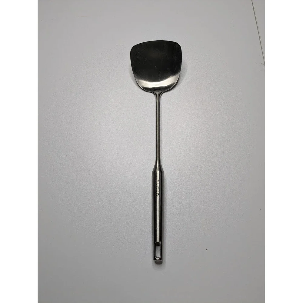 Wok Spatula GXONE Silver SUS 304 Stainless Steel Kitchen Utensil Turner